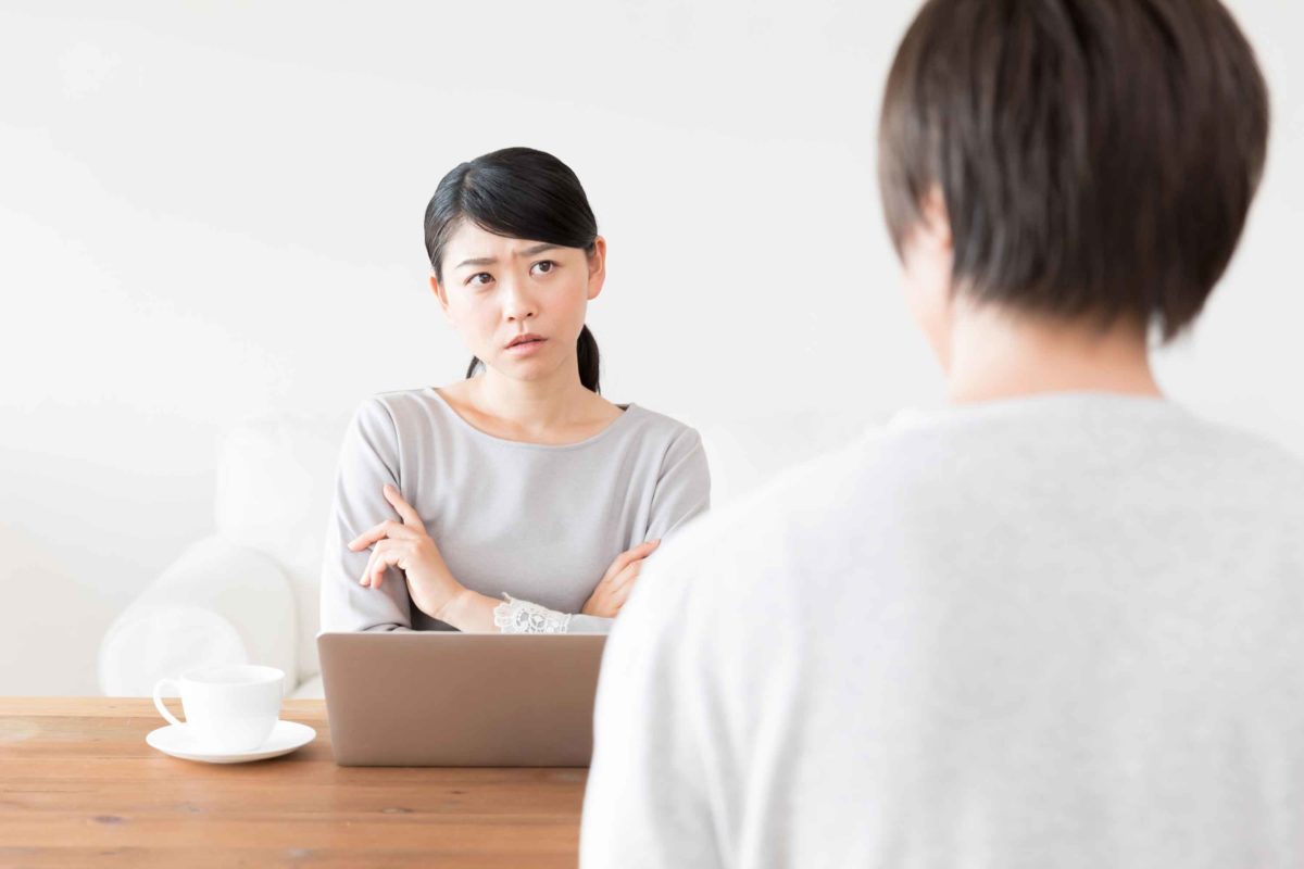 カップルの口論