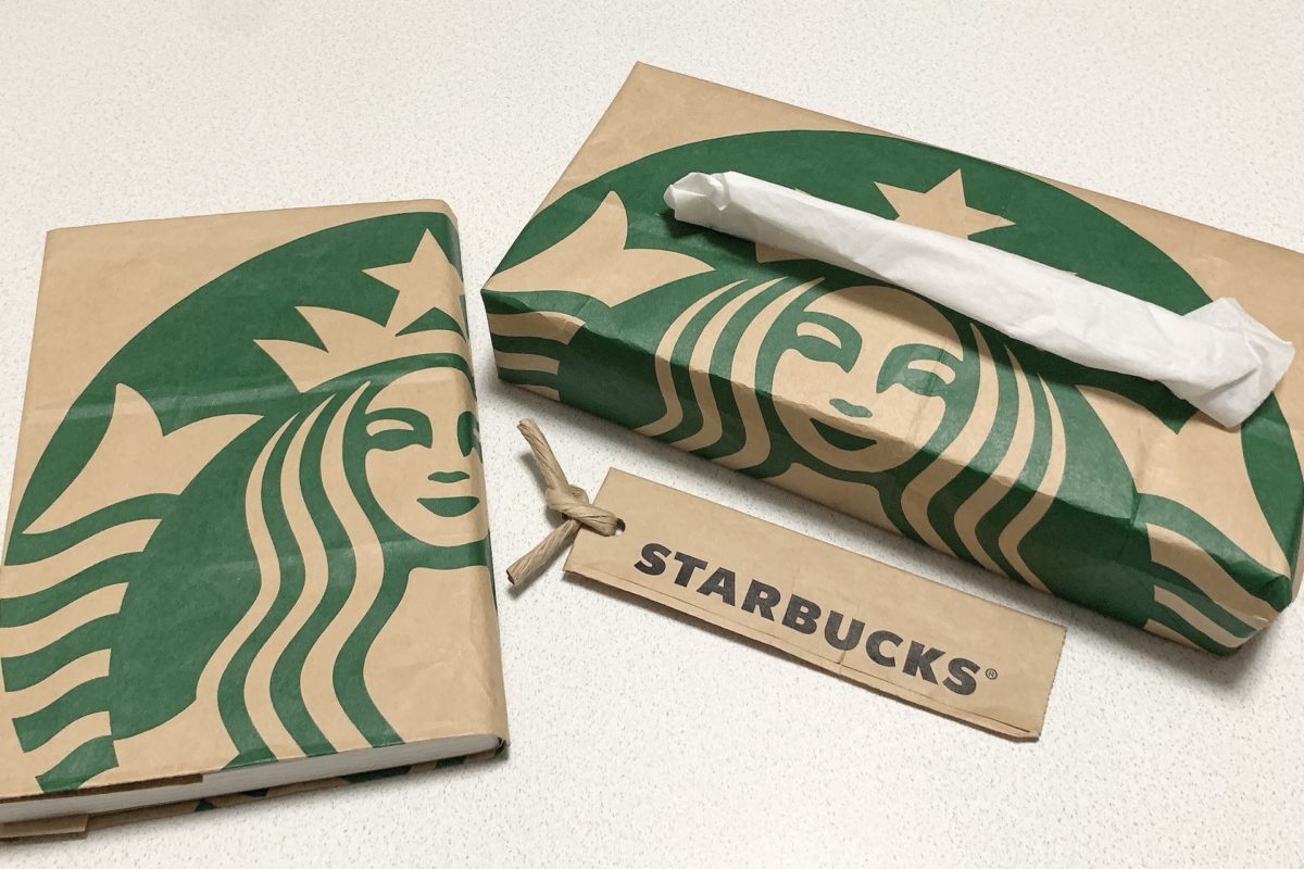 スタバの紙袋が捨てられない 大掃除前にかわいくおしゃれな簡単リメイク の要約