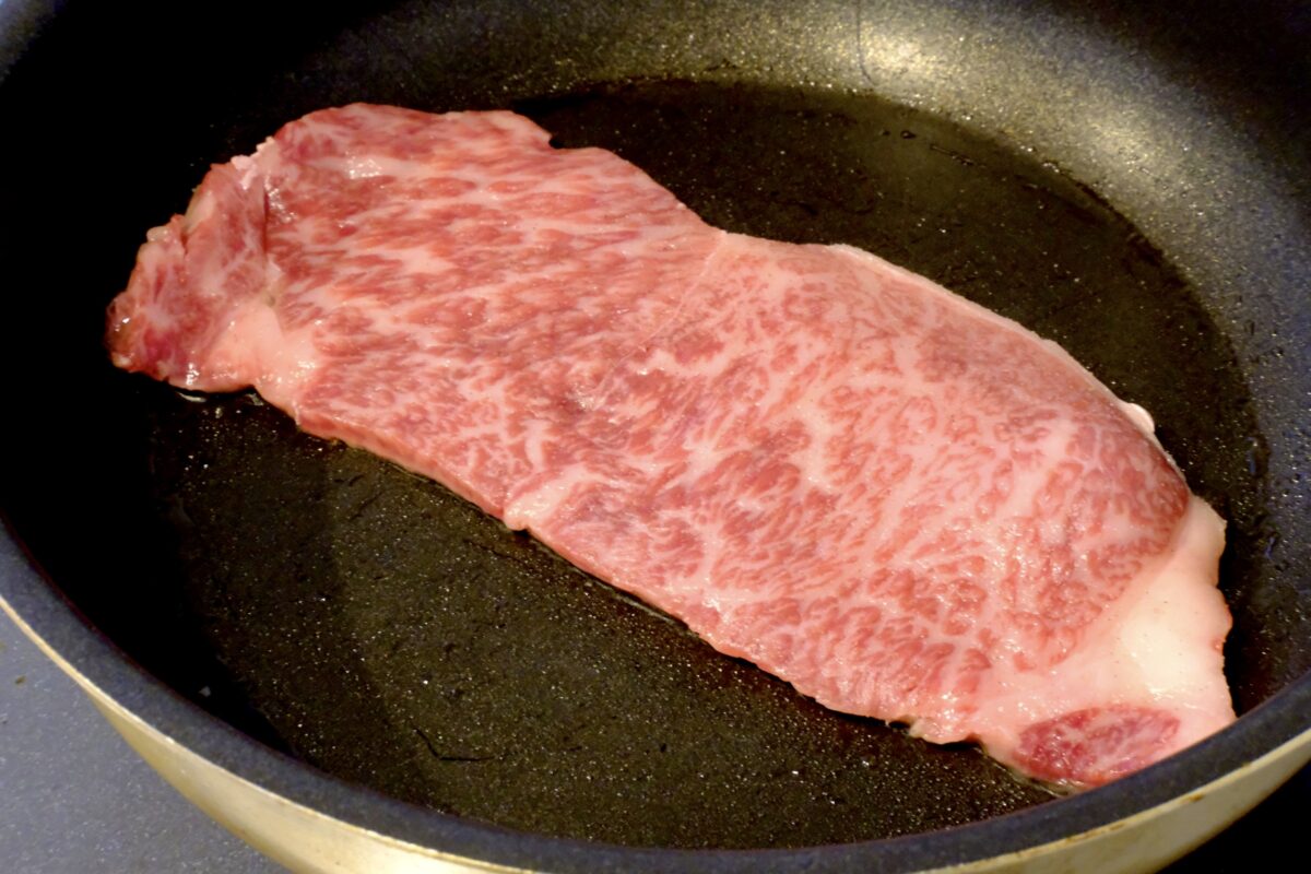 肉のひぐち　飛騨牛サーロインステーキ