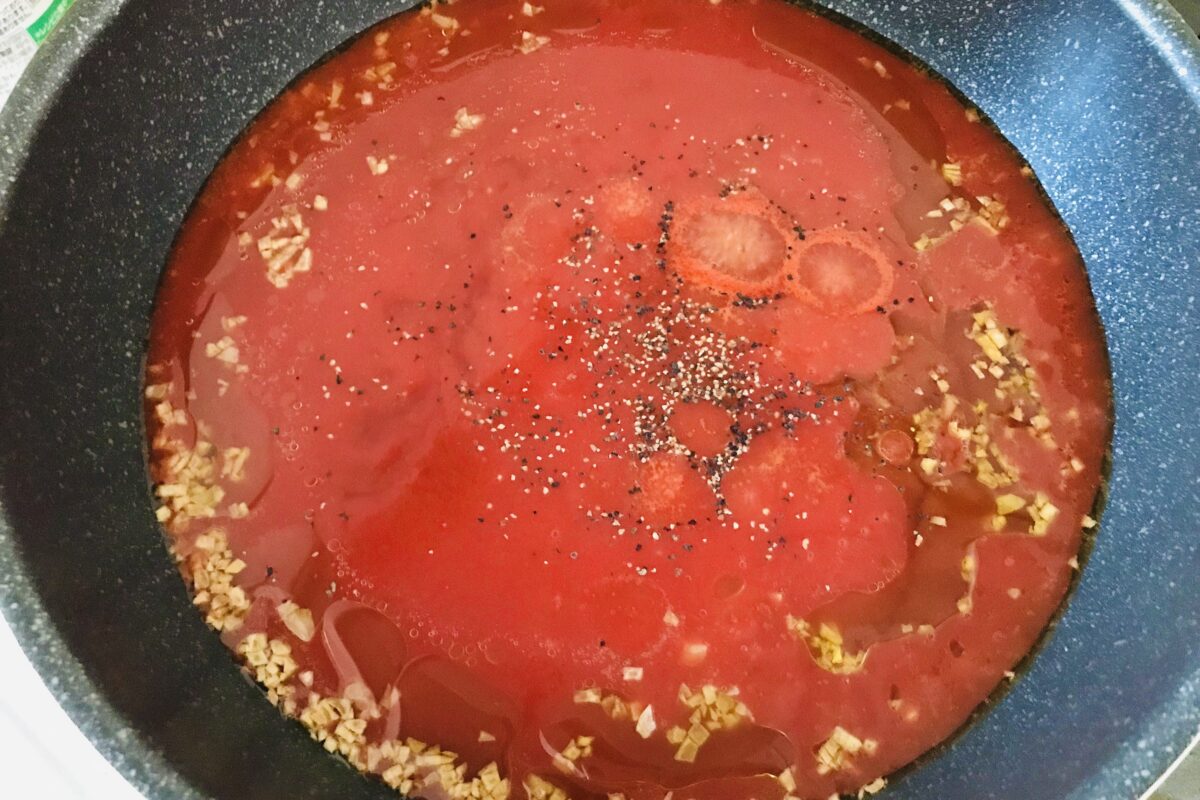 トマトパスタ