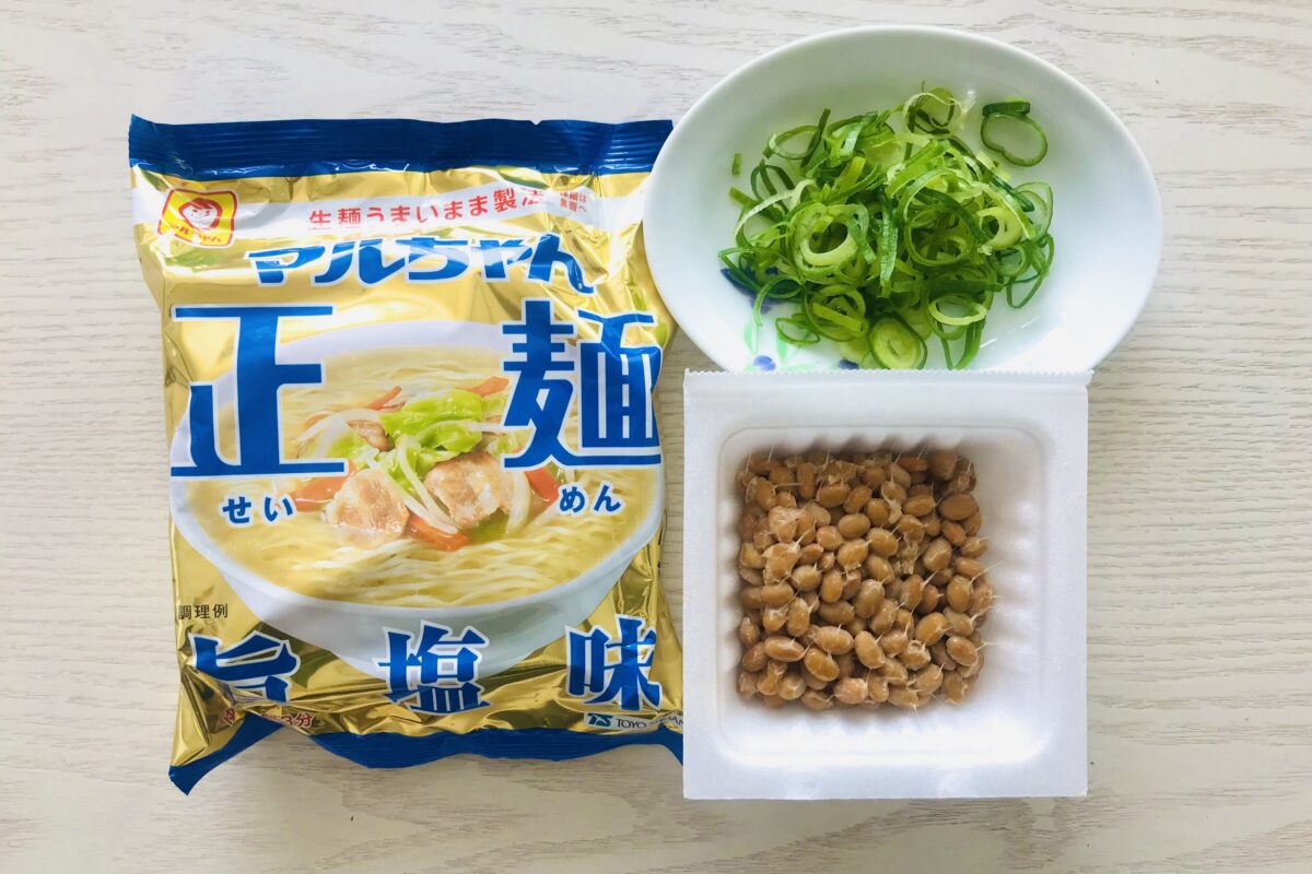 納豆つけ麺