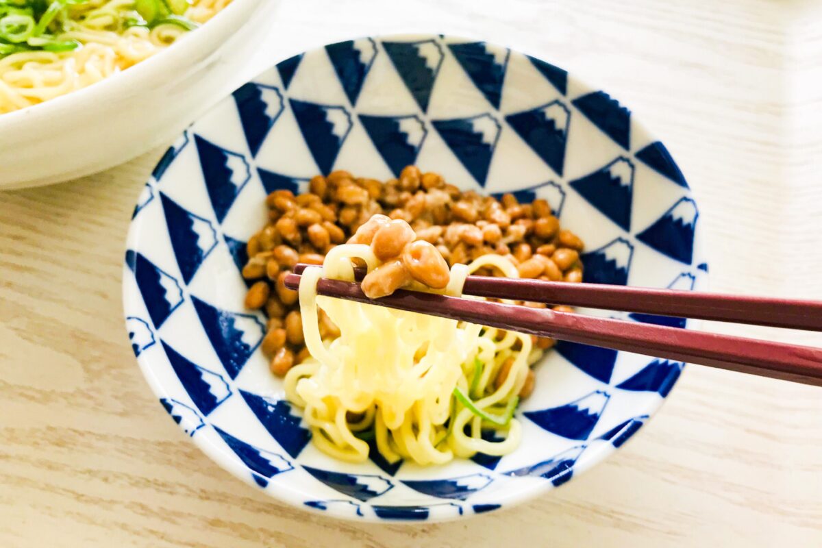 納豆つけ麺